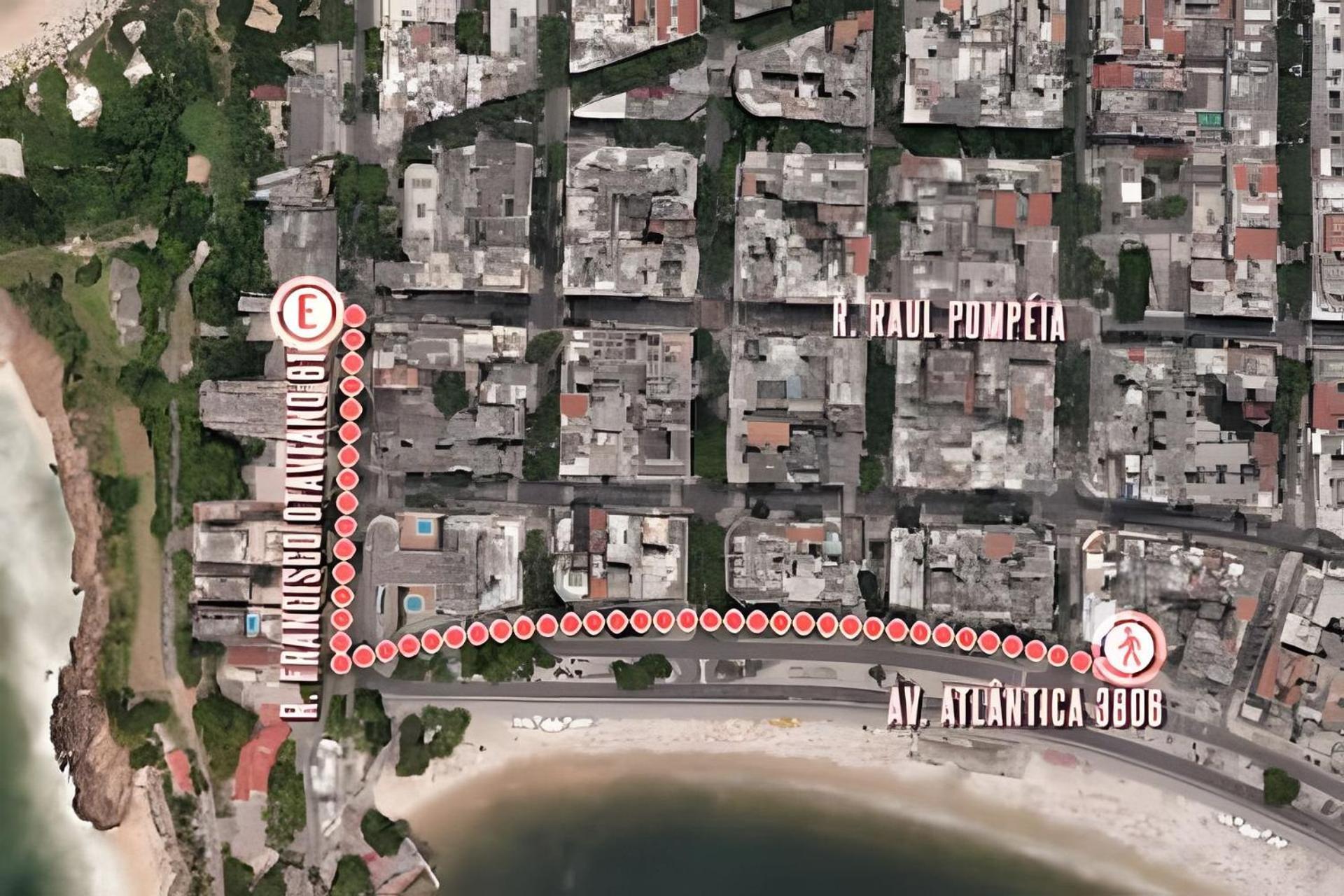 Studio Pe Na Areia Em Copacabana Рио де Жанейро Екстериор снимка